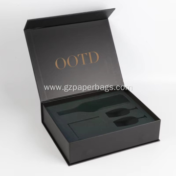 Gift Packaging Cardboard Boxes for Wine Bottles and Glasses